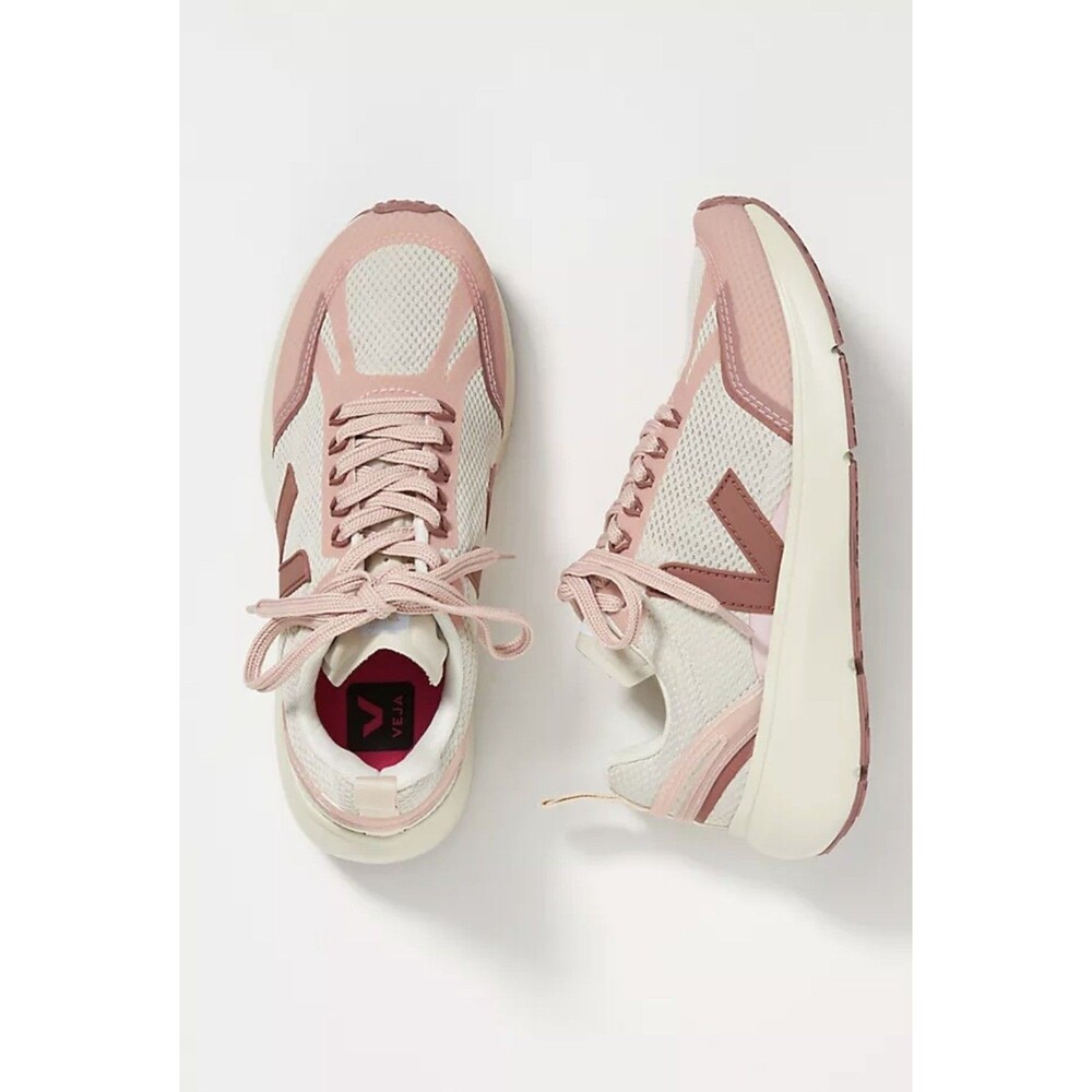 Veja Condor 2 Running Sneakers Women Size US 9 Pink Off White Athletic Shoes